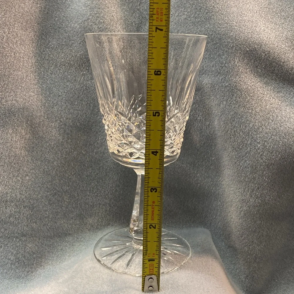 Elegant Waterford Crystal Water Goblet 6-7/8 inch Kenmare Cut collection.